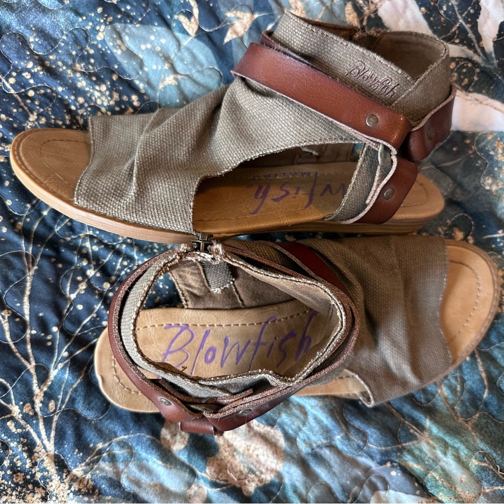 3 Listings 15$! Barely Worn Blowfish Sandals - Picture 2 of 5